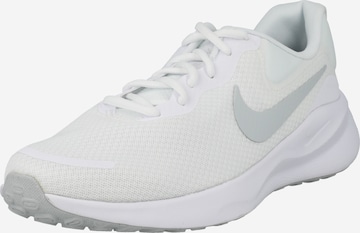 NIKE Running Shoes 'Revolution 7' in White: front