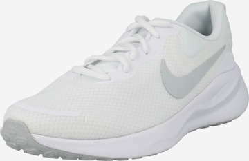 NIKE - Zapatillas de running 'Revolution 7' en blanco: frente