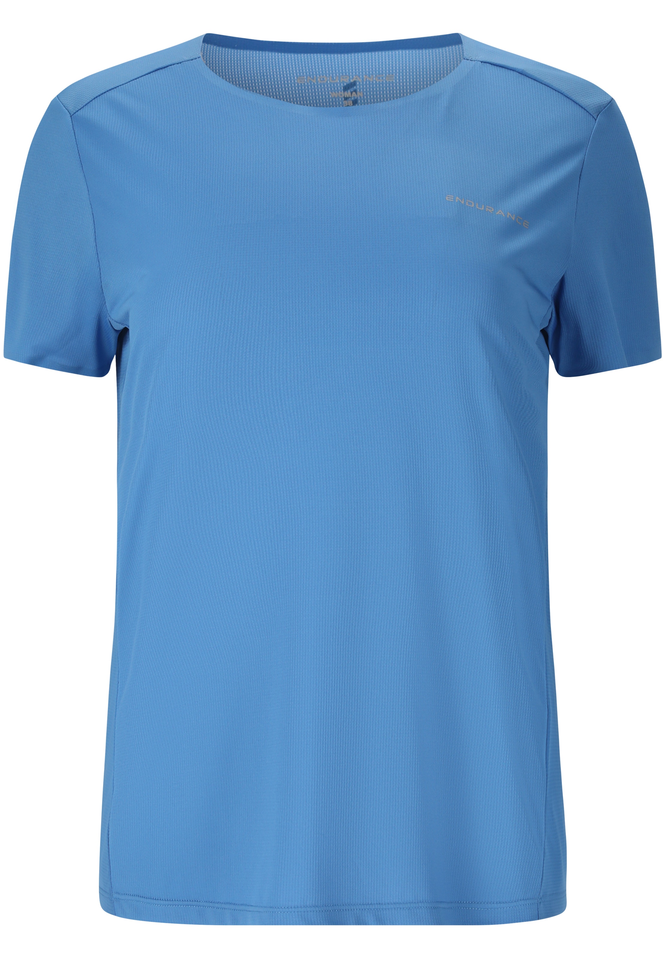 ENDURANCE T-Shirt 'Waane' in Blau: Vorderseite