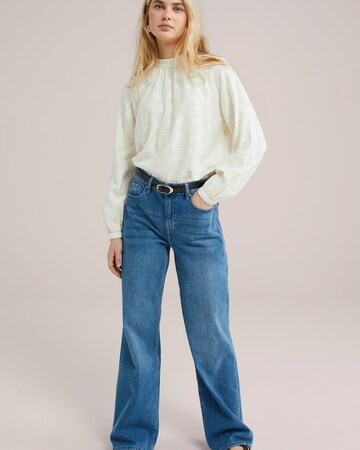 Chemisier WE Fashion en beige