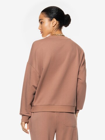 Sweat-shirt 'Rose' Mey en marron