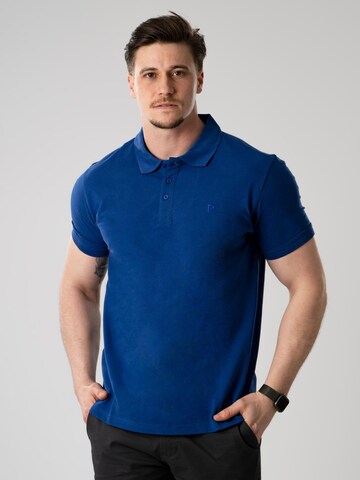 PANTONECLO Shirt 'Pantoneclo Men’s Polo Shirt' in Blue: front