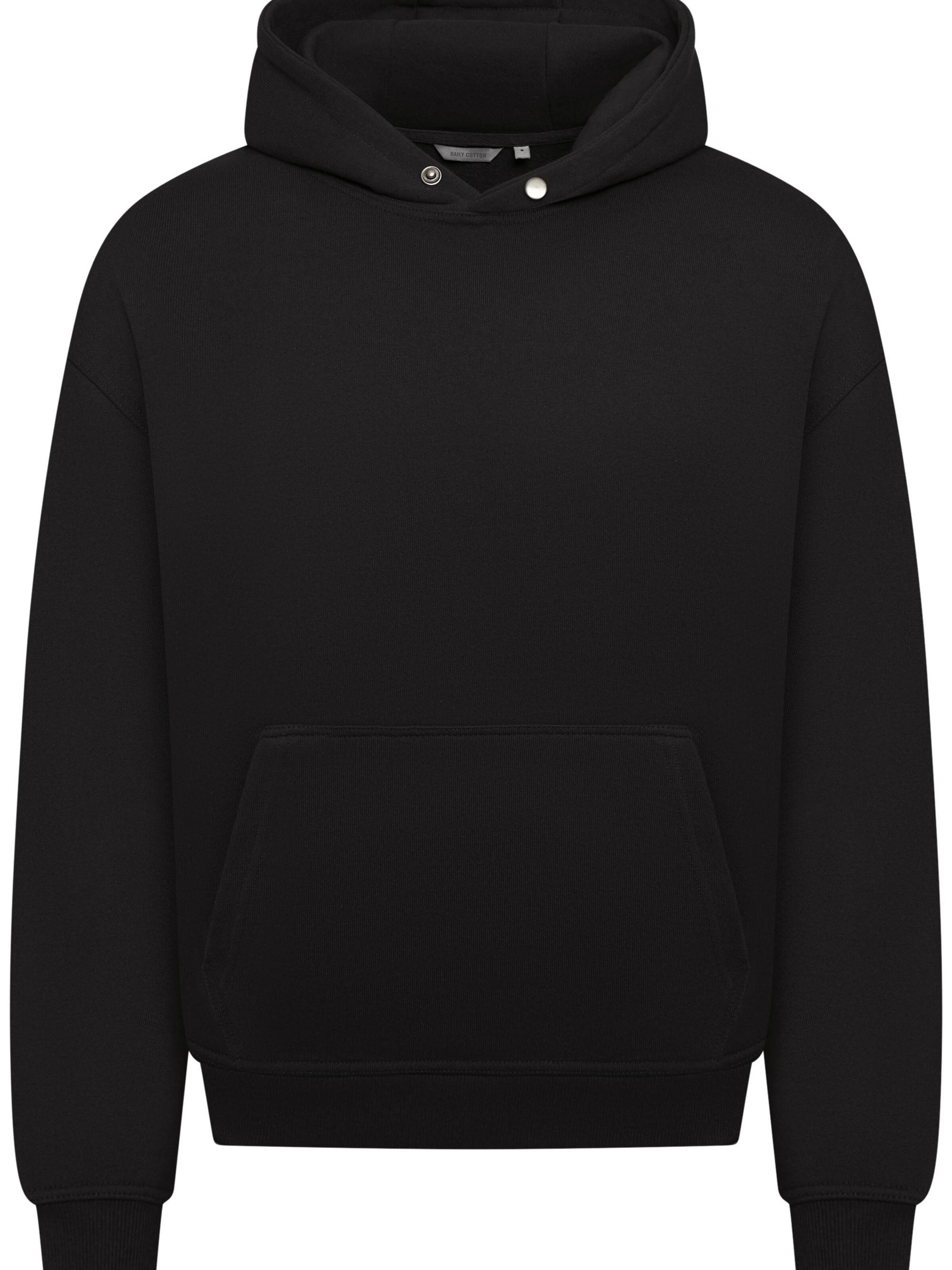 Daily Cotton Sweatshirt 'DCAVILA' in Black