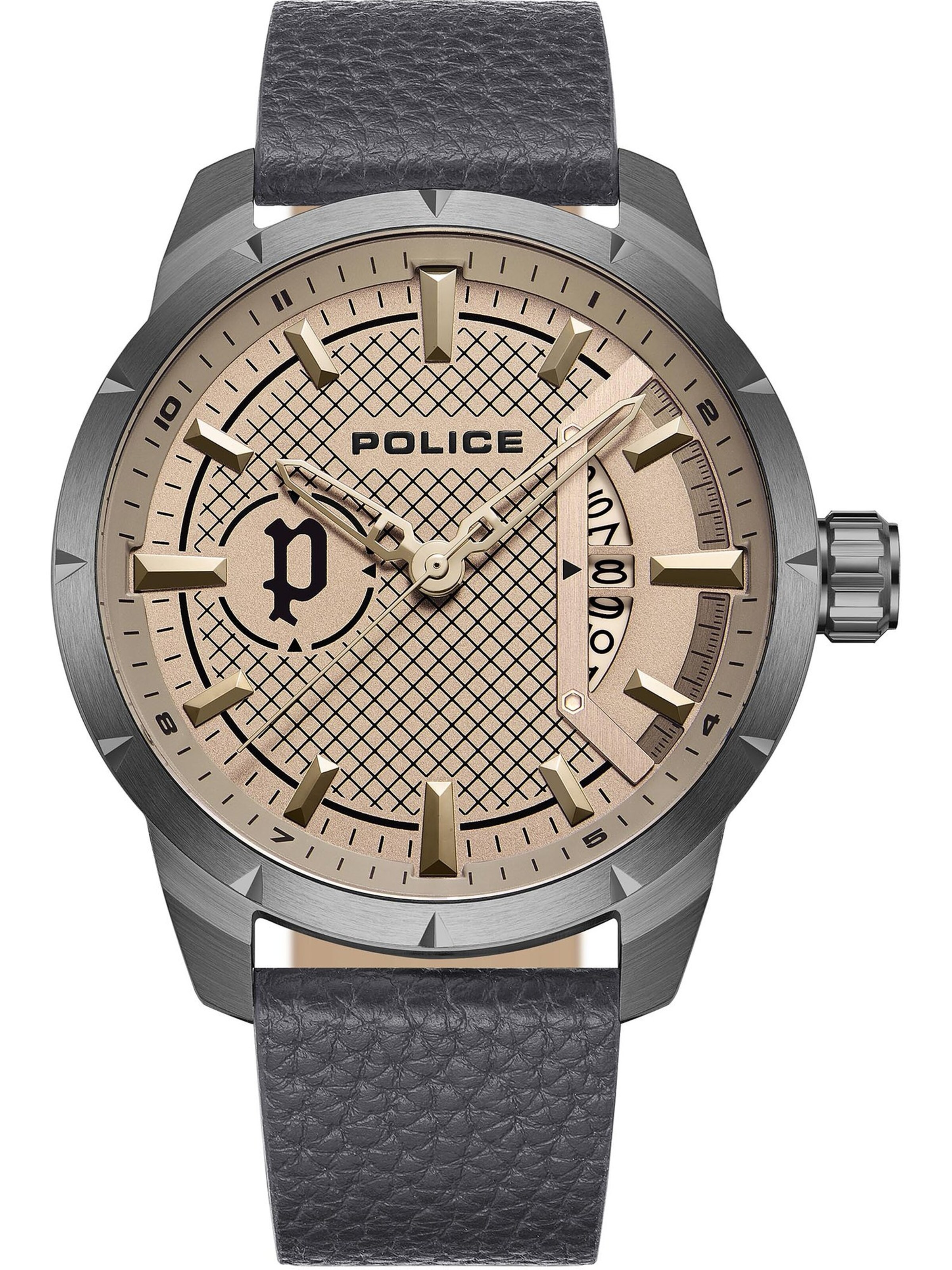 POLICE Analog watch 'Neist' in Silver: front