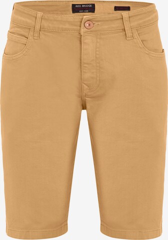 Redbridge Chino Pants 'Rayleigh' in Brown: front
