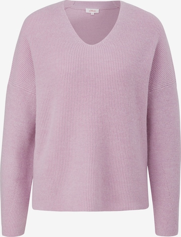 s.Oliver Sweater in Pink: front