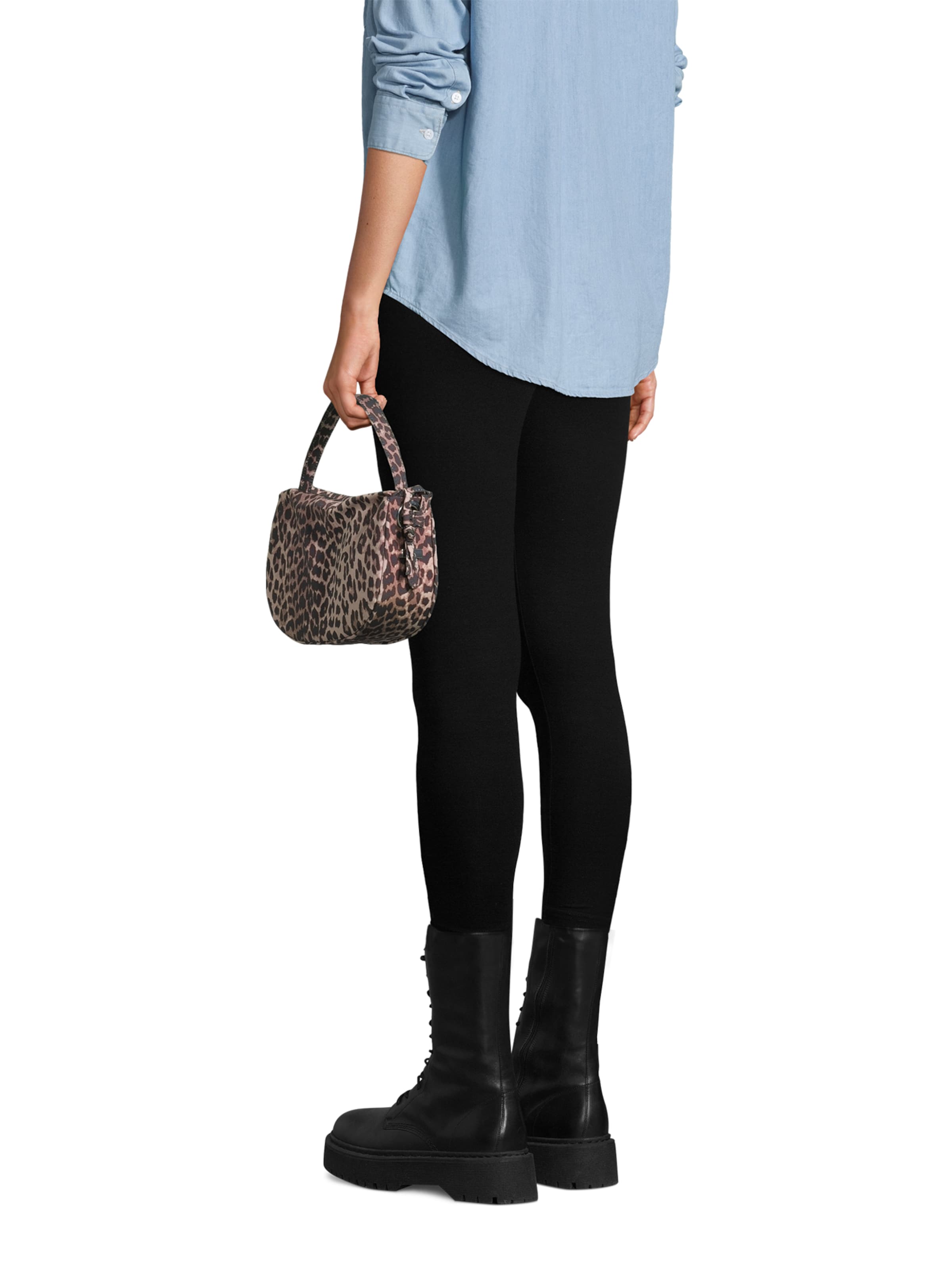 PIECESVrećasta torba 'PCBalloon' - crna boja: prednji dio