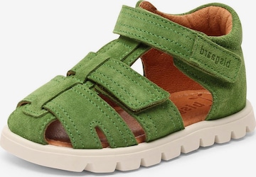 BISGAARD - Zapatos abiertos 'Anker' en verde: frente