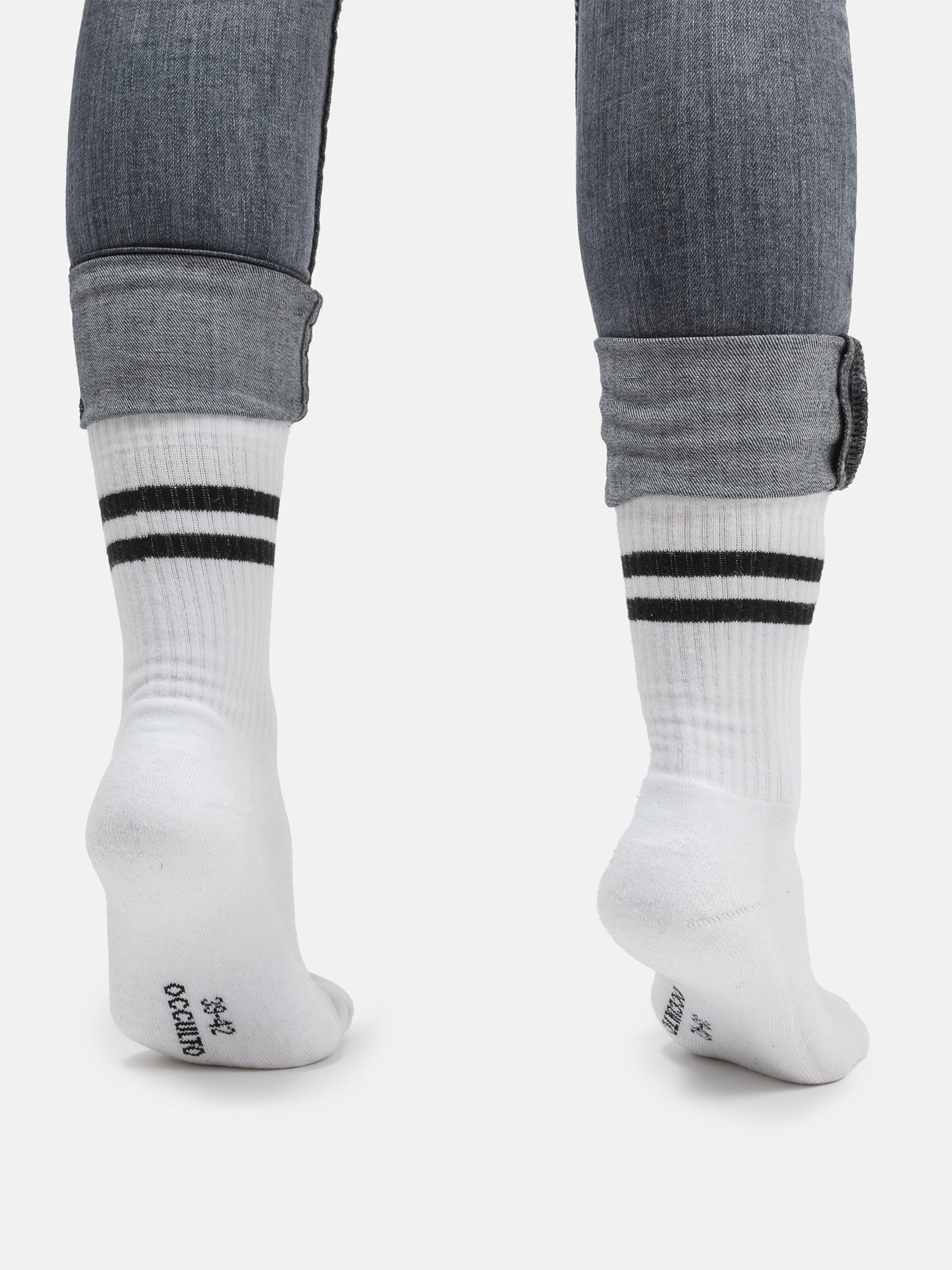 Occulto Sports socks 'Serena' in White