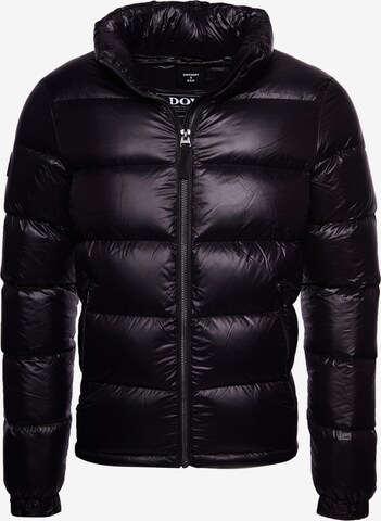 Superdry Between-Season Jacket 'Luxe Alpine' in Black