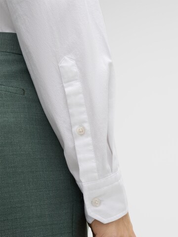 STRELLSON Regular fit Button Up Shirt 'Stan' in White