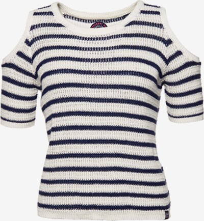 Superdry Shirt 'Makena' in marine / weiß, Produktansicht