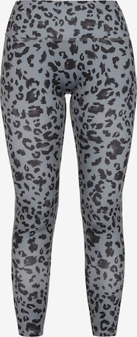 TALENCE Skinny Leggingsit 'Fashion Look' värissä harmaa: etupuoli