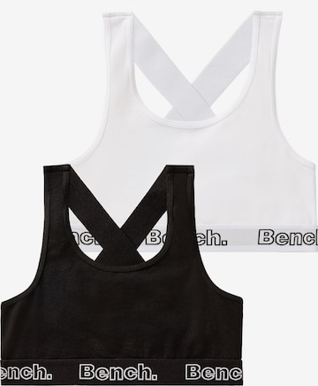 Bustino Reggiseno di BENCH in nero: frontale