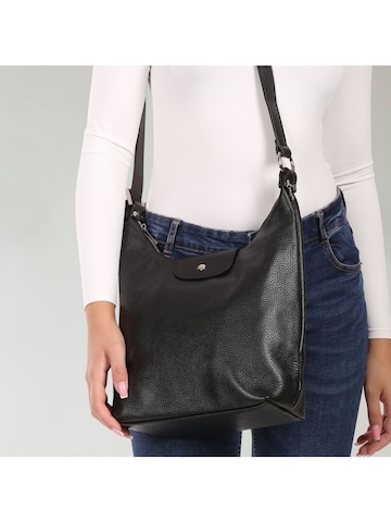 Florence Crossbody Bag in Black: front