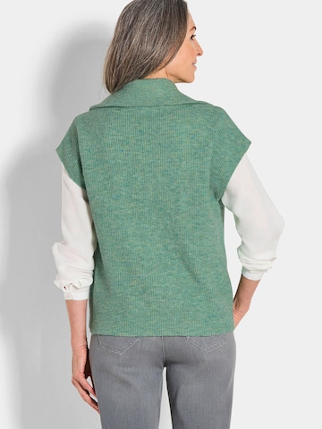 Goldner Vest in Green
