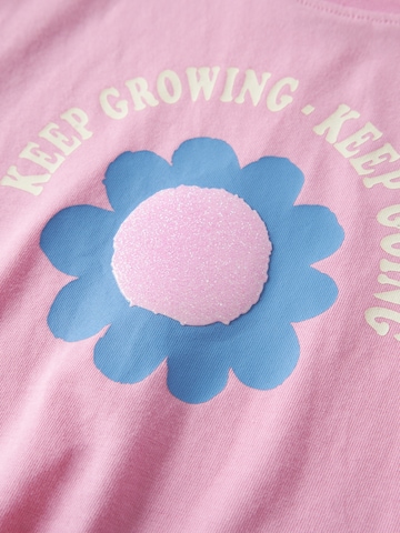 NAME IT T-shirt 'NMFLINDALI' i rosa