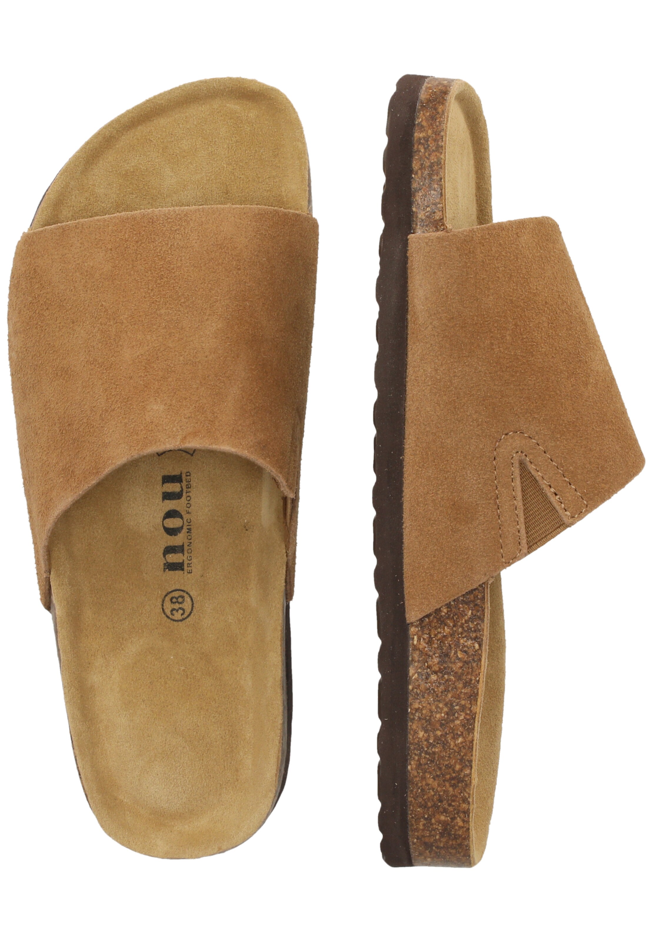 NOU Sandalen 'Amarante' in Braun