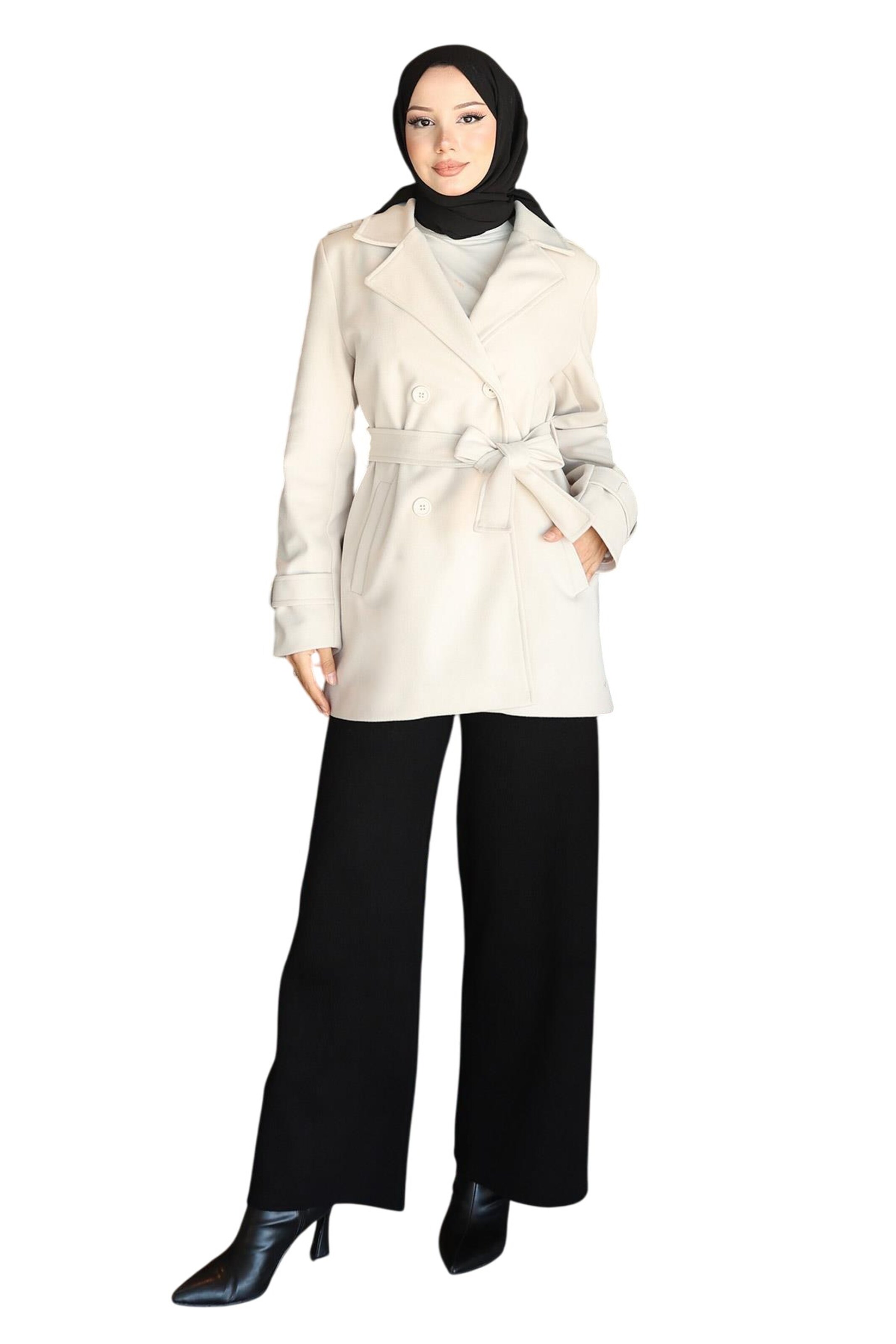 MODAMIHRAM Between-seasons coat in Beige