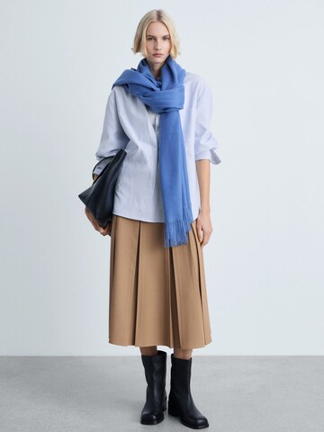 MANGO Blouse 'JUANY' in Blauw