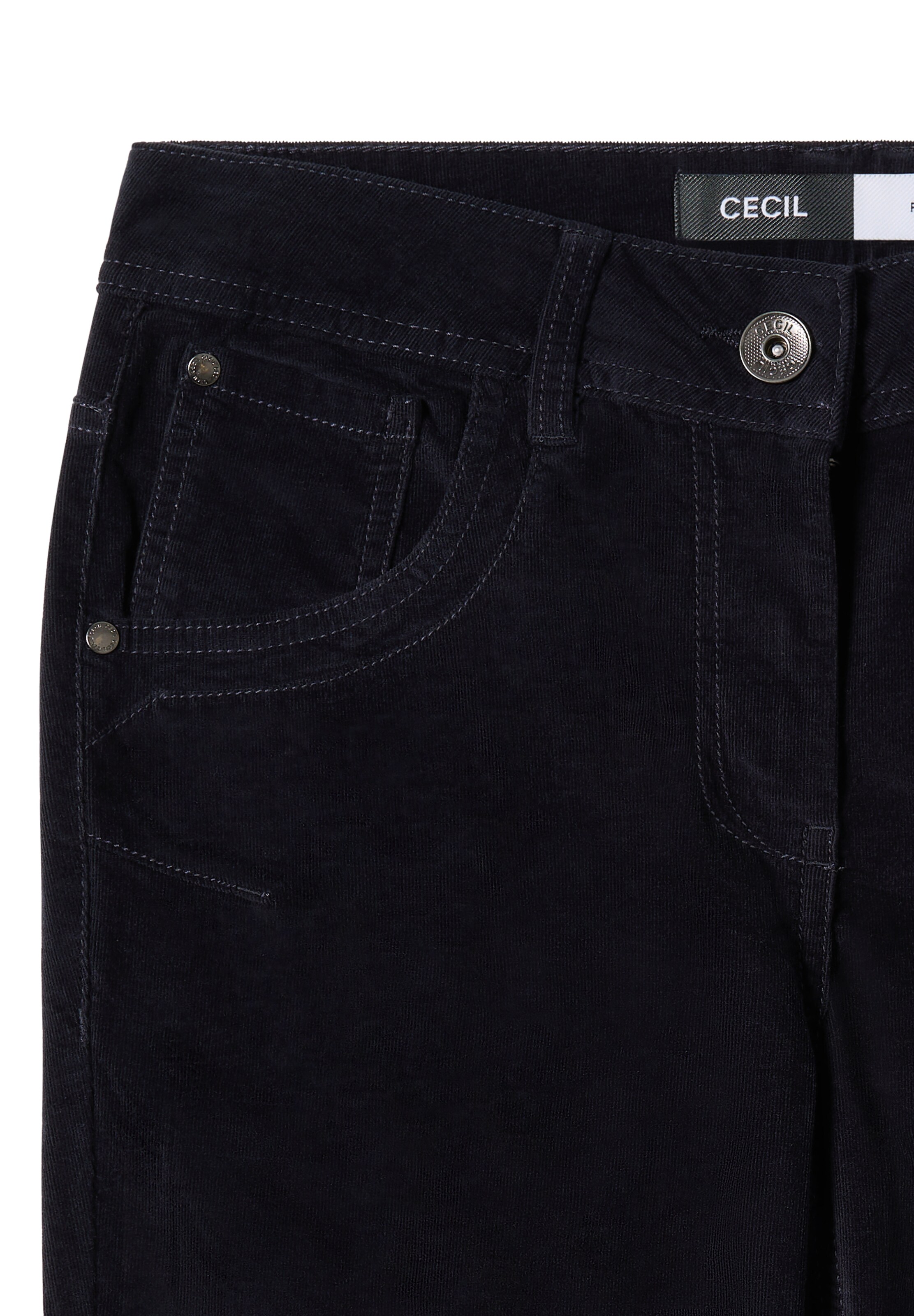 CECIL Slim fit Pants in Blue