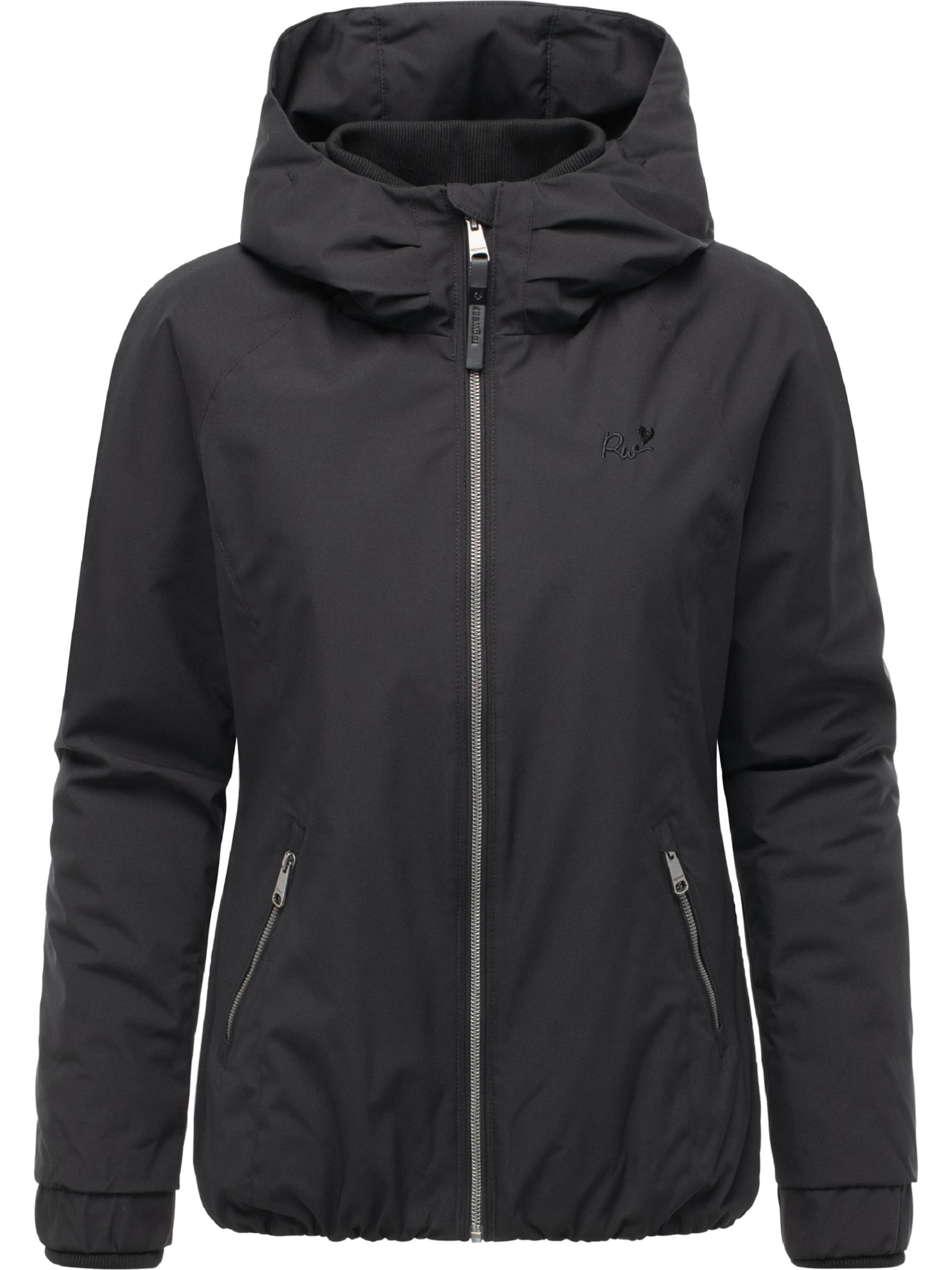 Giacca funzionale 'Dizzie Warm II' di Ragwear in nero: frontale