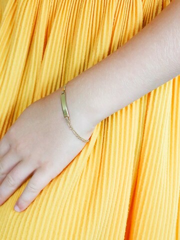 Lucardi Armband 'Klassisch' in Gold: Vorderseite