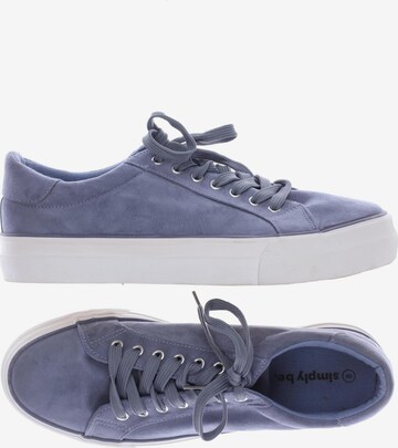 Simply Be Sneaker 41 in Blau: predná strana