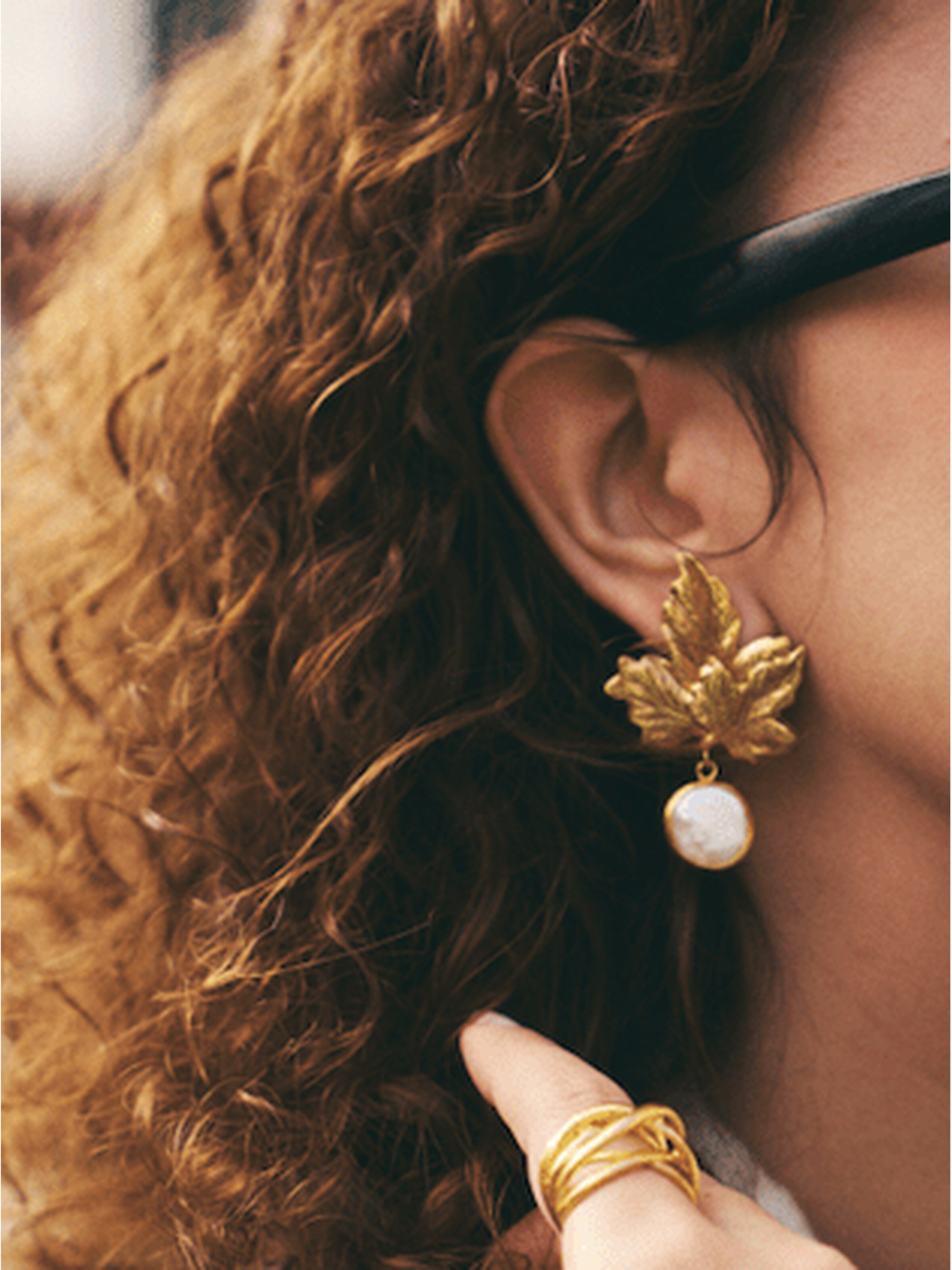 Les Reines Ring 'The Costellate'‌‌ in Gold