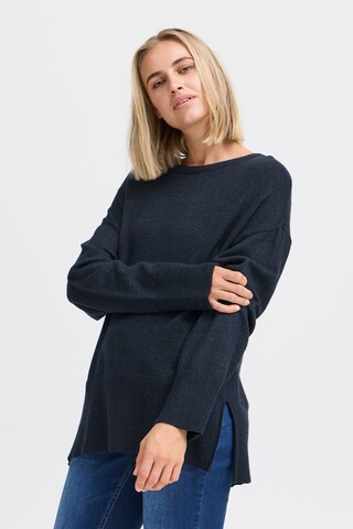 Pull-over 'PZSTEFFI' Pulz en bleu : devant