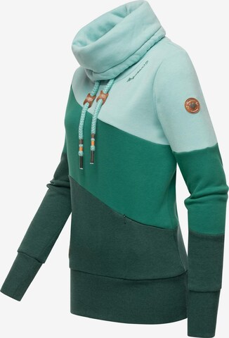 Ragwear Sweatshirt 'Rumika' in Green