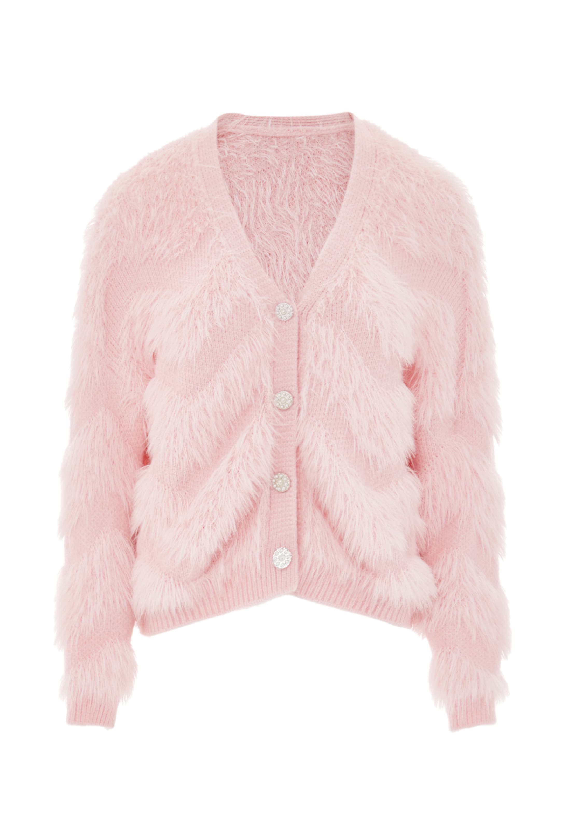 caneva - Casaco de malha em rosa: frente