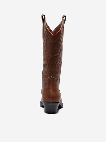 ONLY Cowboy boot 'Bronco' in Brown