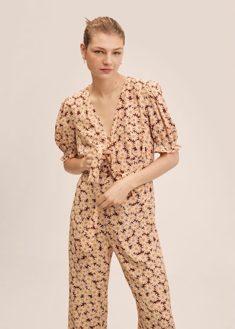 MANGO Jumpsuit 'Solange' in Brown