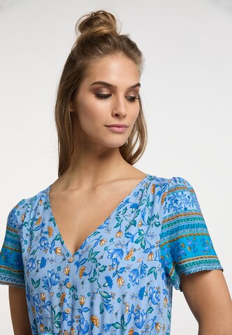 usha FESTIVAL - Vestido em azul