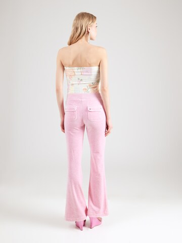 Juicy Couture Laienev Püksid 'LAYLA', värv roosa