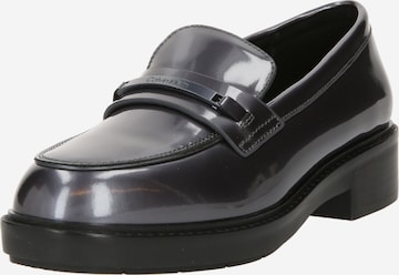 Papuci de casă de la Calvin Klein pe negru: față
