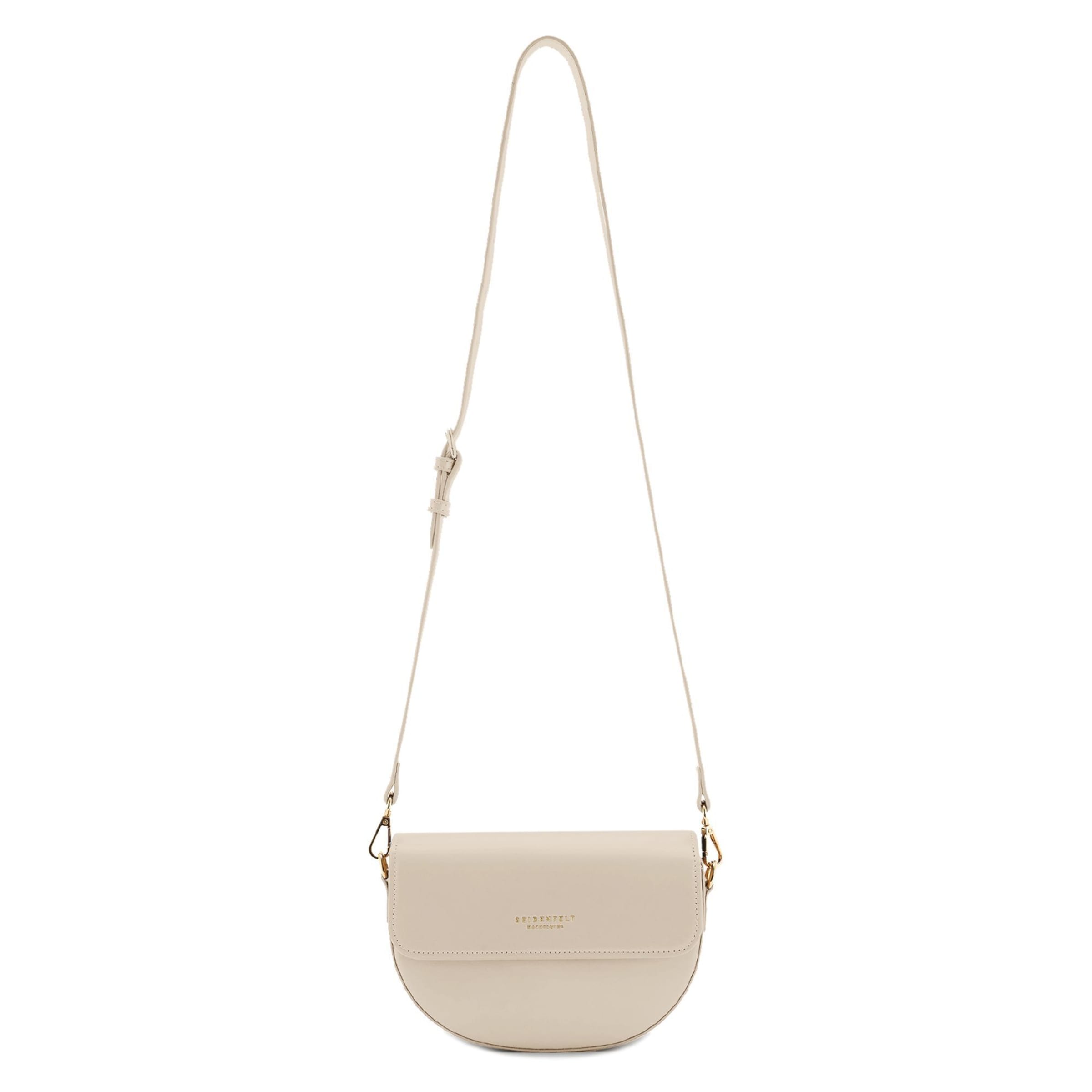 Seidenfelt Crossbody bag 'Arvaja' in White: front