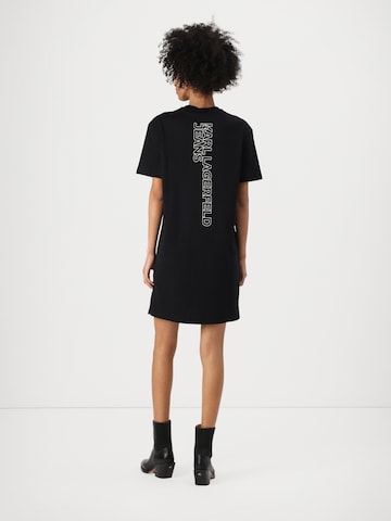 KARL LAGERFELD JEANS Ruha - fekete: elől