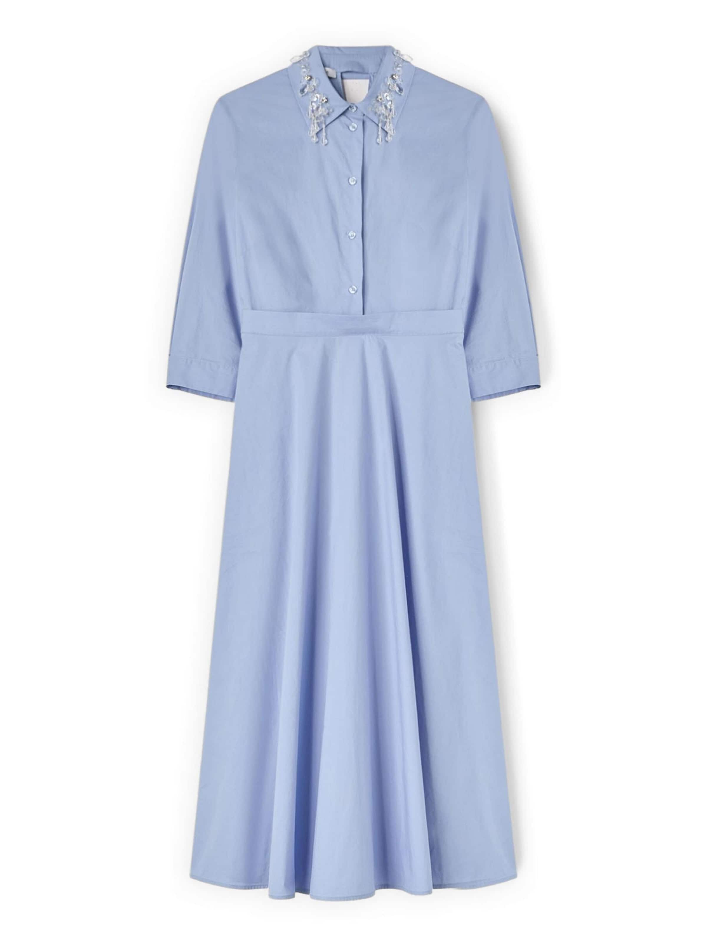 MOTIVI Dress in Blue: front