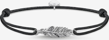 Thomas Sabo Bracelet 'Little Secret Feder' in Silver: front