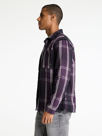 Coupe regular Chemise 'Axel Flux' CHASIN' en violet