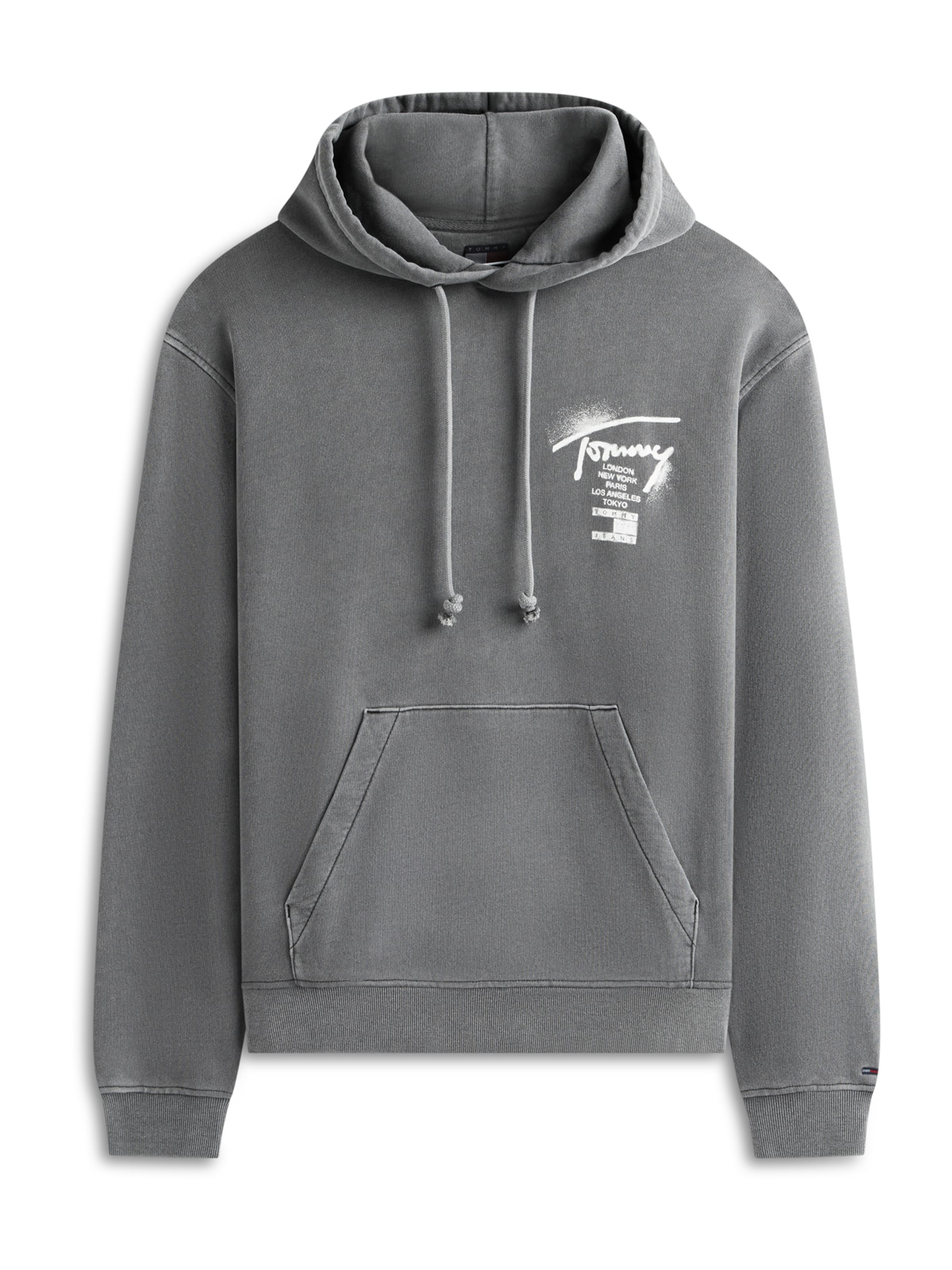 Tommy Jeans Collegepaita värissä musta: etupuoli