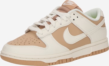 Nike Sportswear Низкие кроссовки 'Dunk Next Nature' в Бежевый: спереди