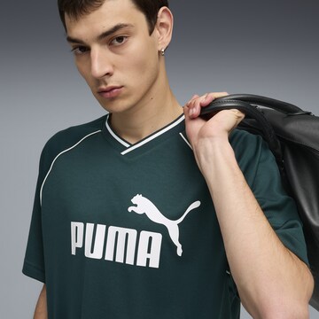 PUMA Performance shirt 'Essentials' in Green