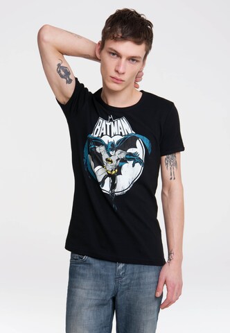 LOGOSHIRT T-Shirt 'Batman' in Mischfarben: predná strana