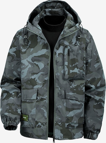 Youthup Outdoorjacke in Grün: Vorderseite