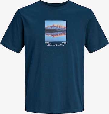 mėlyna Jack & Jones Plus Marškinėliai 'JCOPOINT': priekis