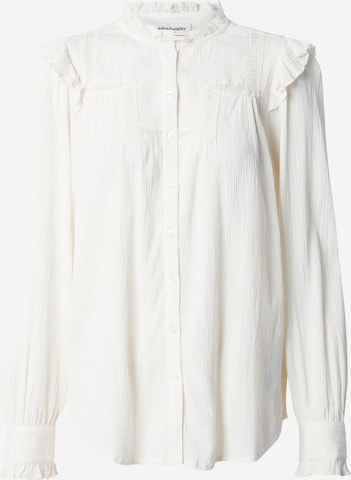 Lollys Laundry Bluse 'Arista' i beige: forside