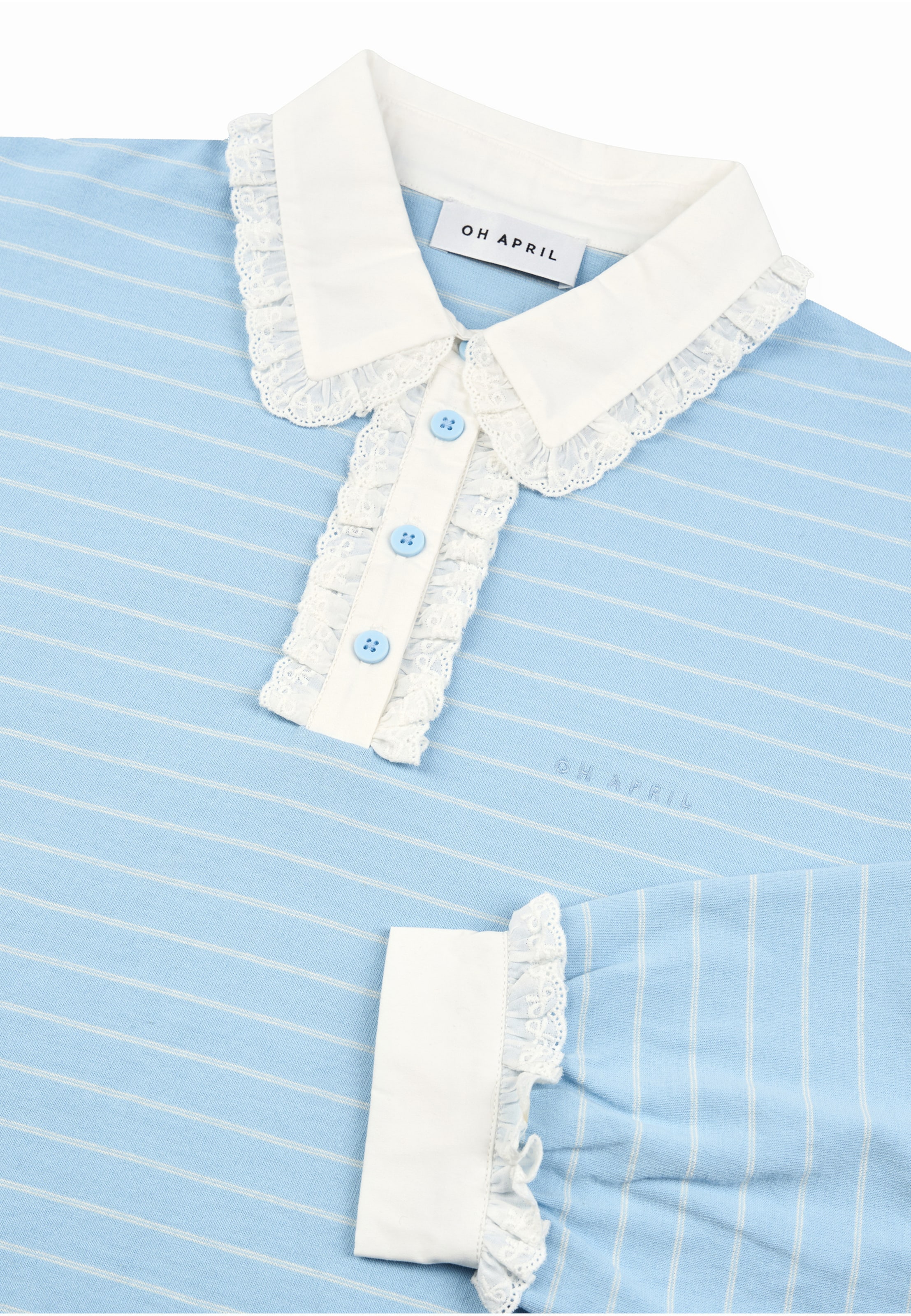 OH APRIL Shirt 'Jolina' in Blauw